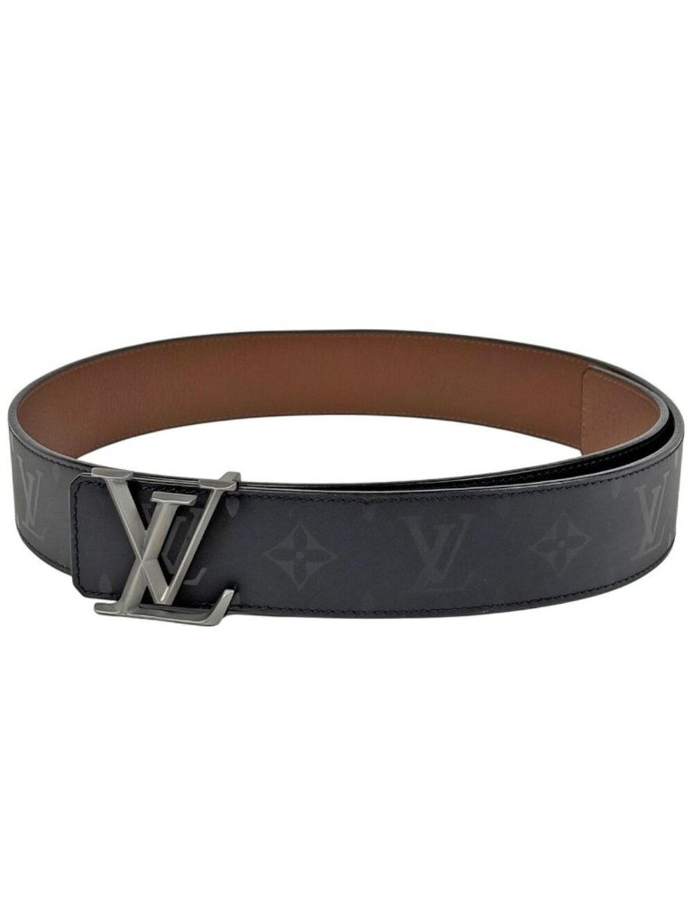Louis Vuitton Ceinture LV Initial 40 mm Pyramid Monogram Illusion Reversible
